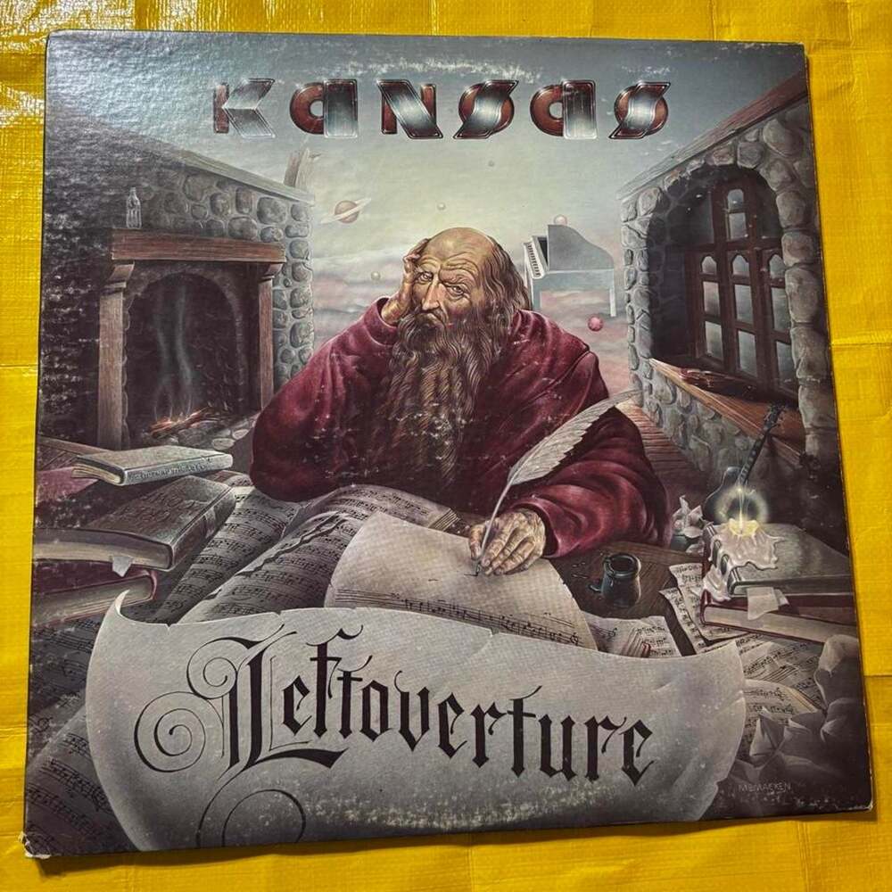 Kansas Leftoverture Vinyl Record 1976 Original Pressing